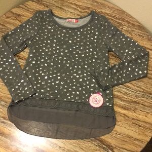 Long sleeve girls blouse